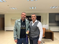 Με τον παγκόσμιο πρωταθλητή Ανδρέα Τιλελή συναντήθηκε ο Περιφερειάρχης 